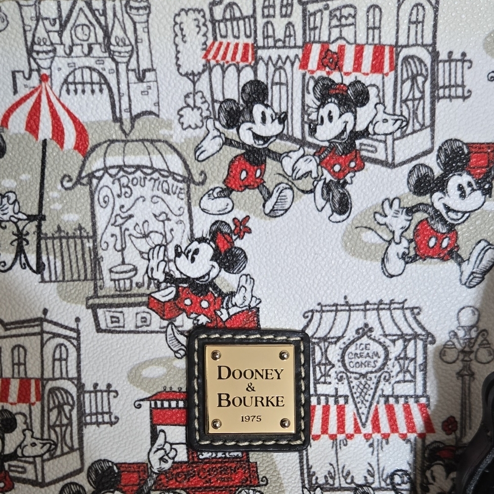 Downtown Mickey Crossbody - Disney + Dooney & Bourke - Picture 3 of 8